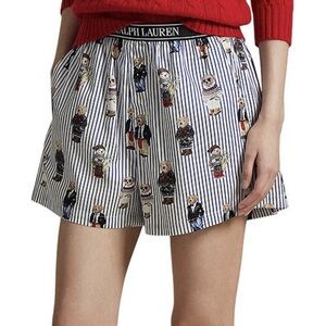 Polo Ralph Lauren Striped Polo Bear Print Boxers